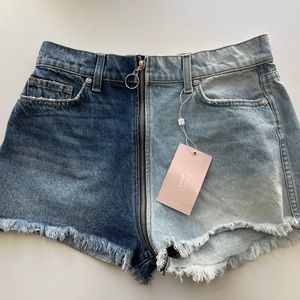 REVICE - Jean shorts - Half/Half